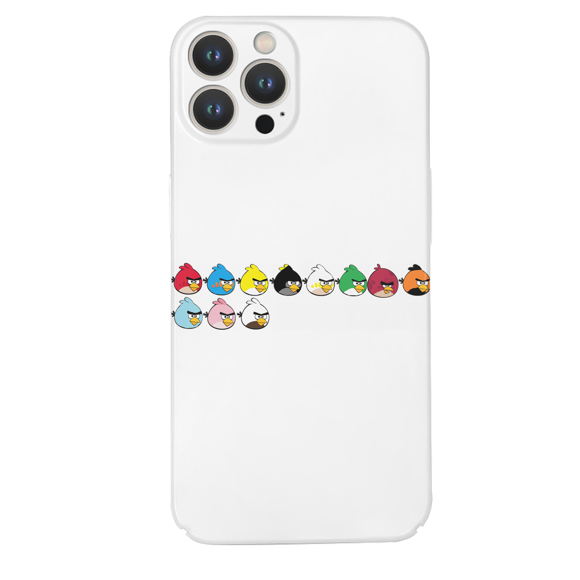 （画像用） Angry Birds アングリーバード 【iPhone 14シリーズ対応】ハードケース